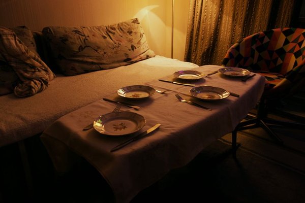 light supper table