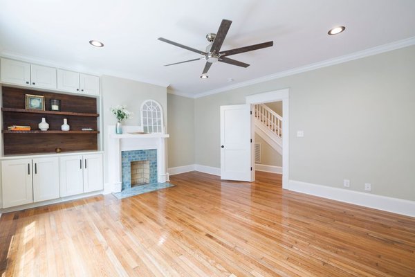 furnished staged interior
