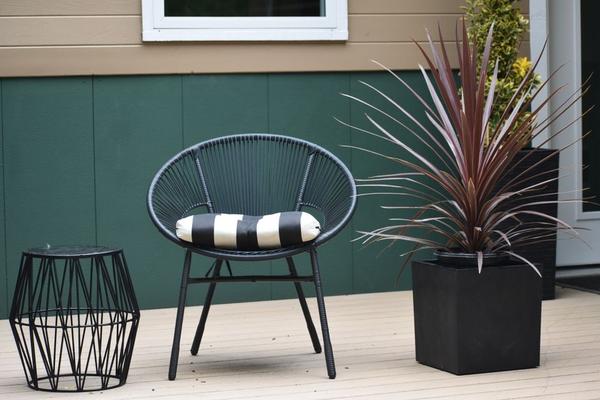 small deck seating