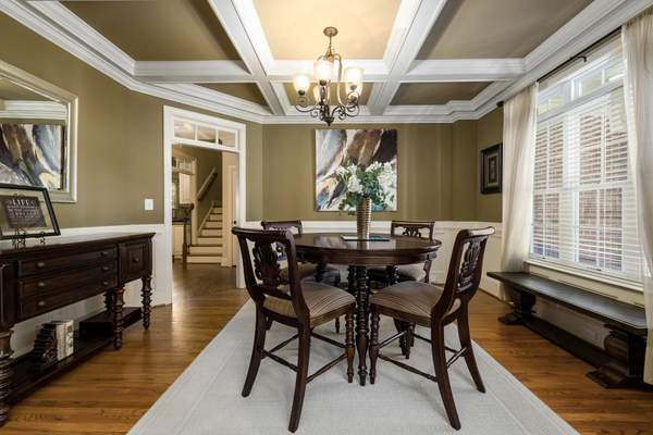 upscale suburban interior